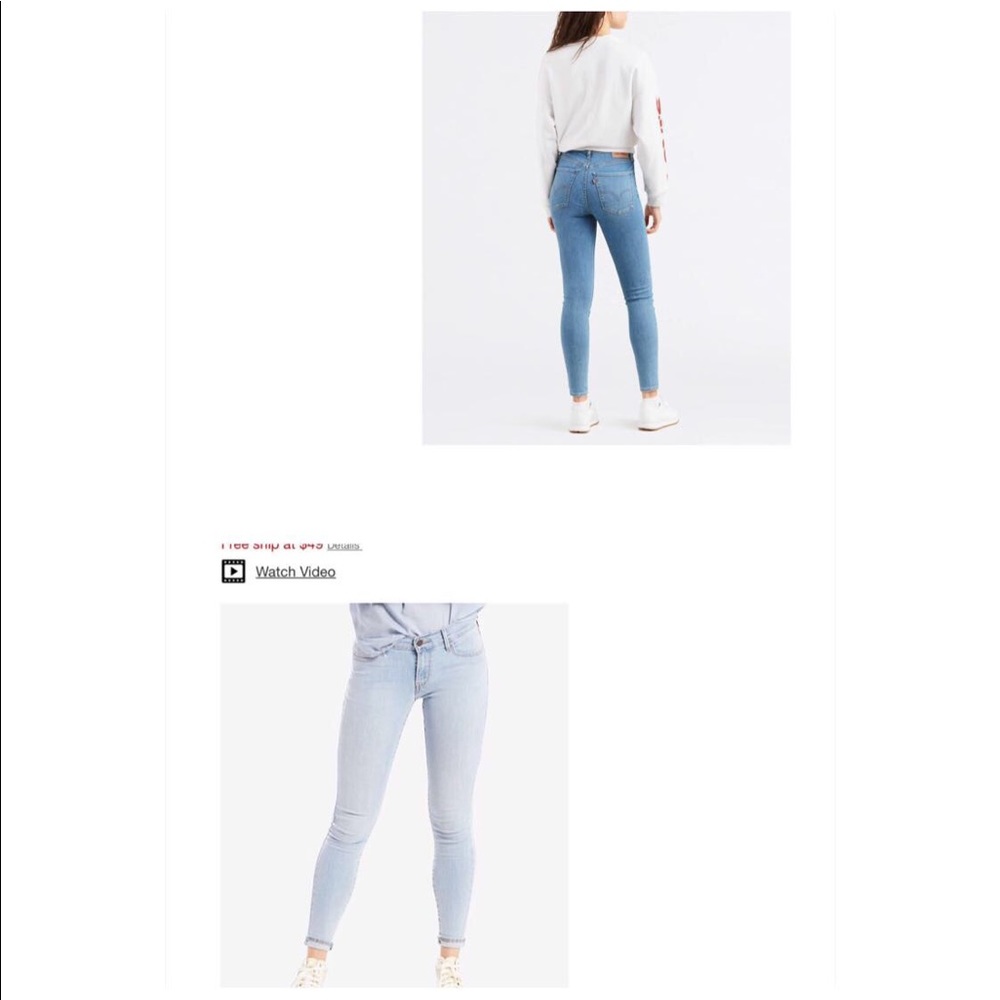✨SALE Levi’s 710 Super Skinny Jeans